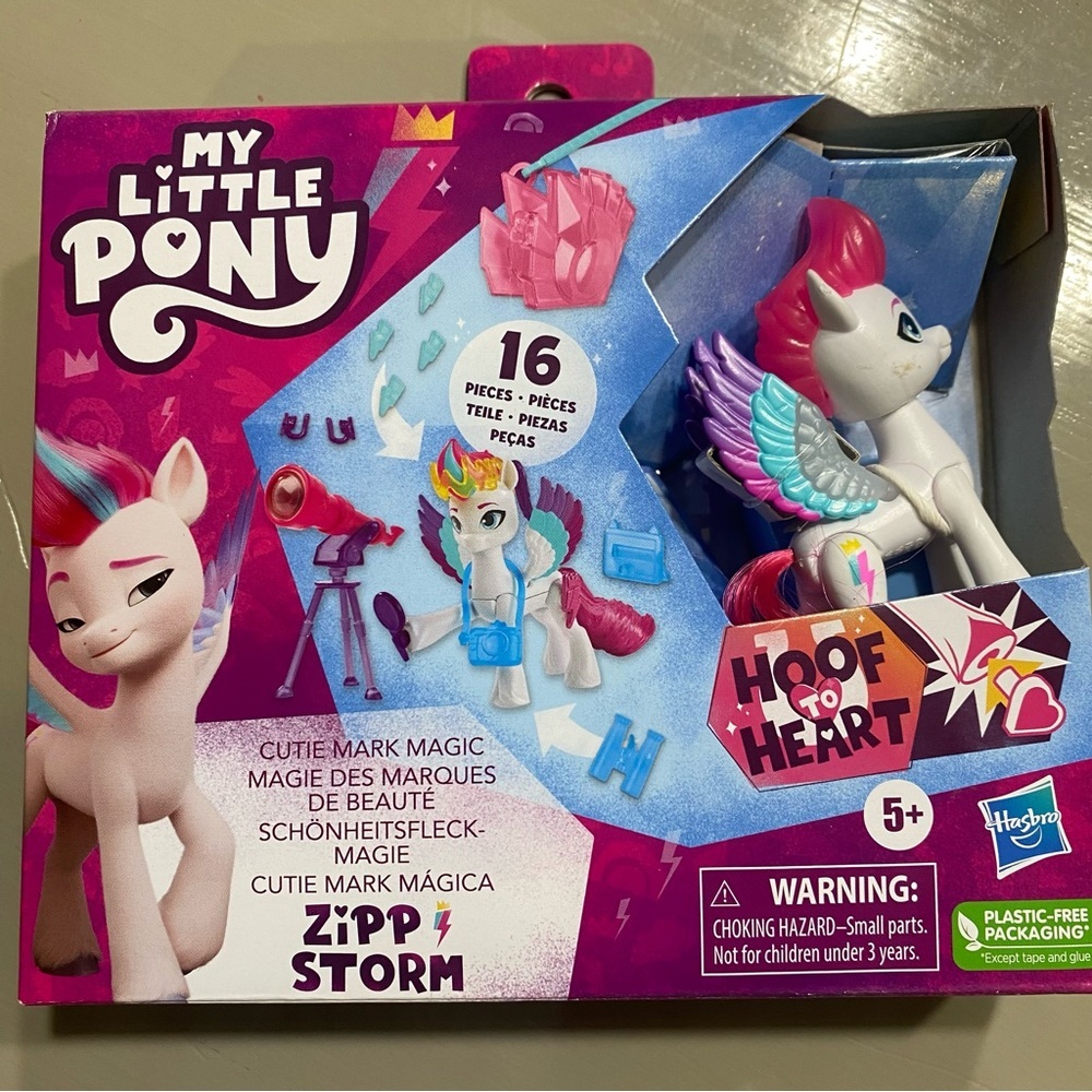 My Little Pony Make Your Mark Toy Cutie Mark Magic Zipp Storm Mini-Figure